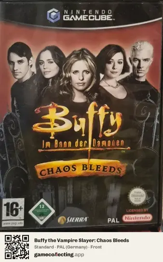 Buffy the Vampire Slayer: Chaos Bleeds Nintendo GameCube, Germany box front