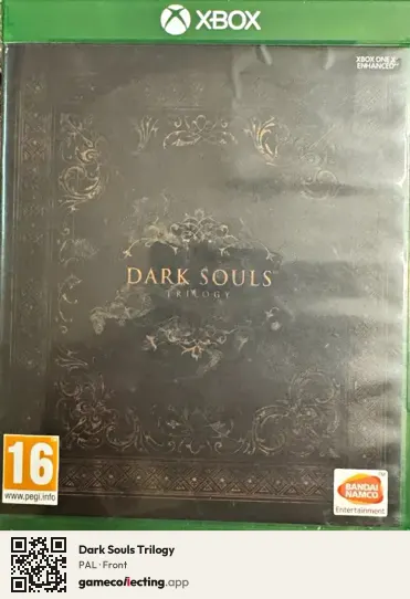 Dark Souls Trilogy Xbox One, PAL box front