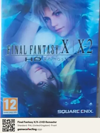 Final Fantasy X/X-2 HD Remaster Nintendo Switch, United Kingdom box front