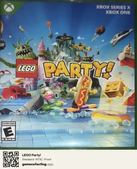 LEGO Party! Xbox Series X, NTSC box front