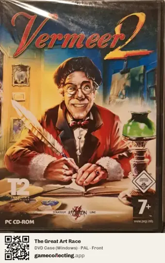 The Great Art Race Computer, PAL box front
