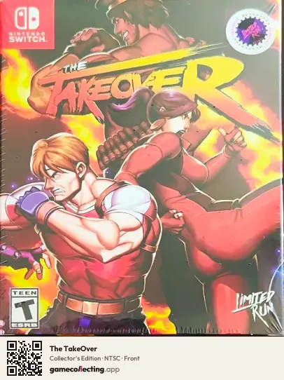 The TakeOver Nintendo Switch, NTSC box front