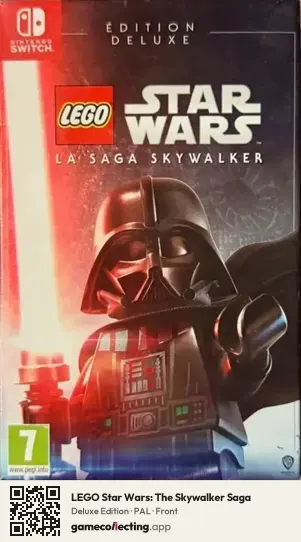 LEGO Star Wars: The Skywalker Saga Nintendo Switch, PAL box front
