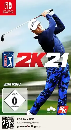 PGA Tour 2K21 Nintendo Switch, Germany box front