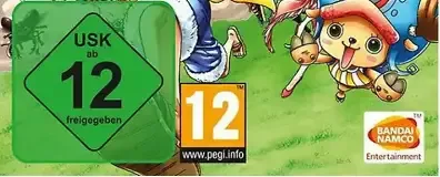 One Piece: Unlimited World Red, the USK square on its front