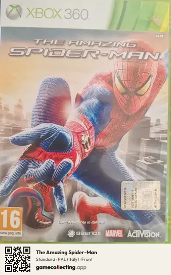 The Amazing Spider-Man Xbox 360, Italy box front