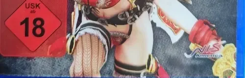 Onechanbara ZII: Chaos, the USK square on its front
