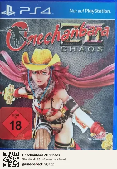 Onechanbara ZII: Chaos PlayStation 4, Germany box front