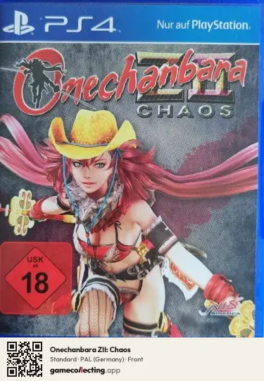 Onechanbara ZII: Chaos PlayStation 4, Germany box front