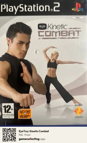 EyeToy: Kinetic Combat PlayStation 2, PAL box front
