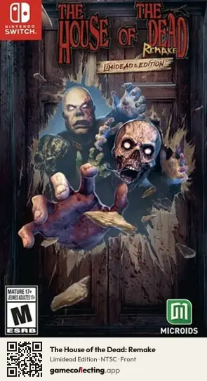 The House of the Dead: Remake Nintendo Switch, NTSC box front