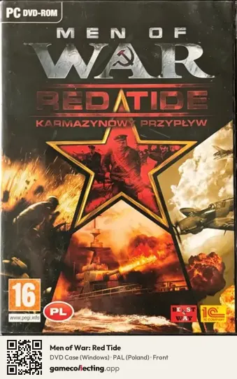 Men of War: Red Tide Computer, Poland box front
