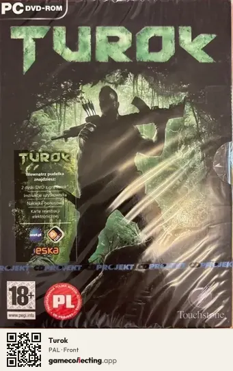 Turok Computer, PAL box front