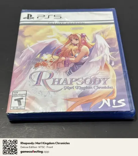 Rhapsody: Marl Kingdom Chronicles PlayStation 5, NTSC box front