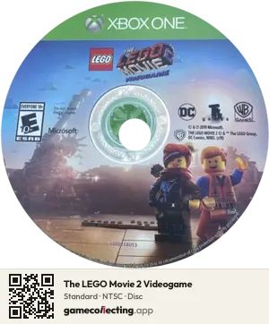 The LEGO Movie 2 Videogame Xbox One, NTSC disc