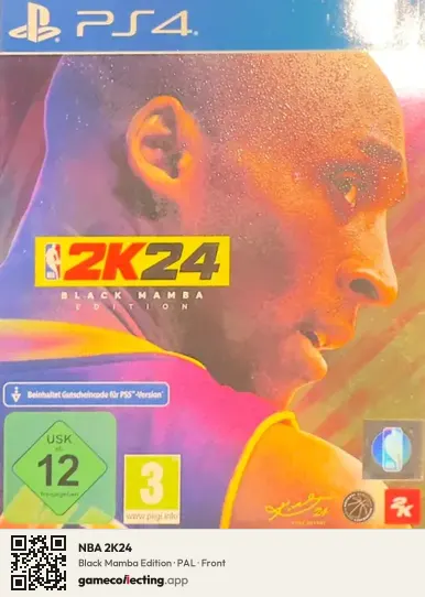 NBA 2K24 PlayStation 4, PAL box front