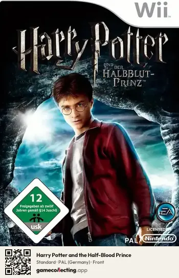 Harry Potter and the Half-Blood Prince Nintendo Wii, Germany box front
