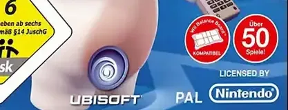 Rayman Raving Rabbids: TV Party, the USK square on its front