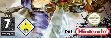 Fire Emblem: Path of Radiance, the PEGI square on its front