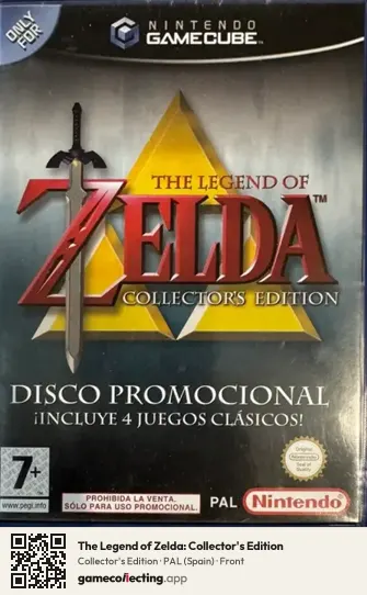 The Legend of Zelda: Collector's Edition Nintendo GameCube, Spain box front