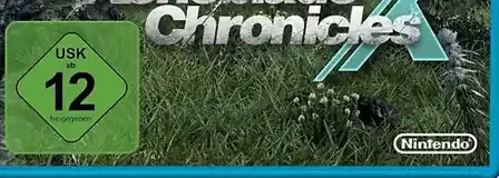Xenoblade Chronicles X, the USK square on its front