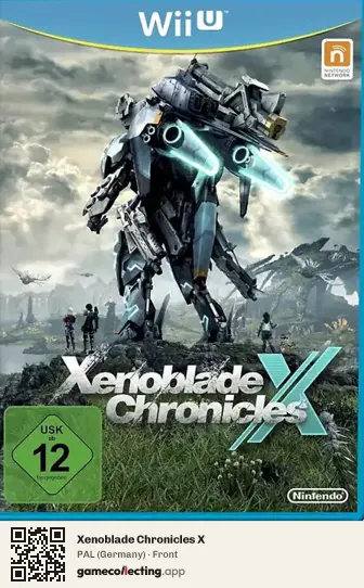 Xenoblade Chronicles X Nintendo Wii U, Germany box front