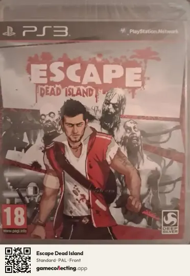 Escape Dead Island PlayStation 3, PAL box front