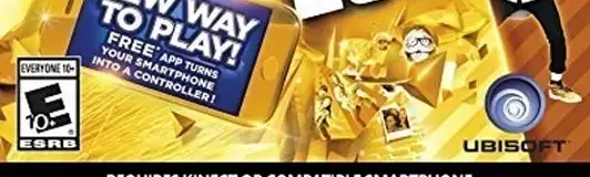 Just Dance 2016, the ESRB box on its front
