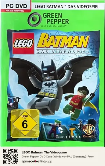 LEGO Batman: The Videogame Computer, Germany box front