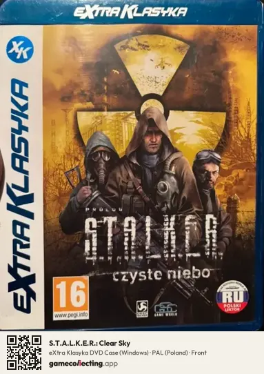 S.T.A.L.K.E.R.: Clear Sky Computer, Poland box front