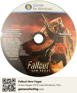 Fallout: New Vegas Computer, PAL disc