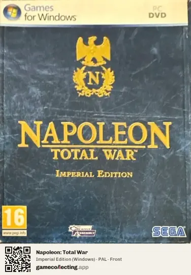Napoleon: Total War Computer, PAL box front