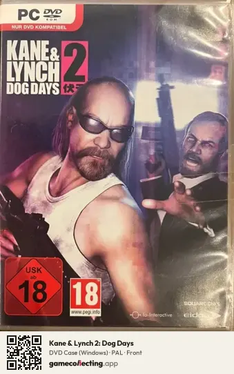 Kane & Lynch 2: Dog Days Computer, PAL box front