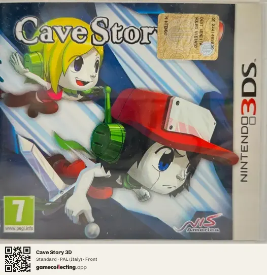 Cave Story 3D Nintendo 3DS, Italy box front