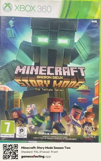 Minecraft: Story Mode Season Two Xbox 360, France box front