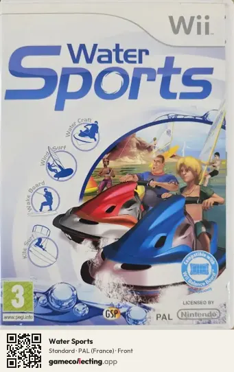 Water Sports Nintendo Wii, France box front