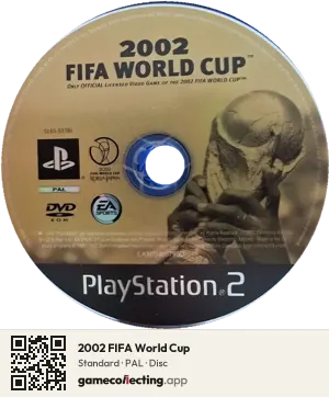 2002 FIFA World Cup PlayStation 2, PAL disc