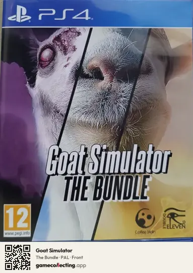 Goat Simulator PlayStation 4, PAL box front