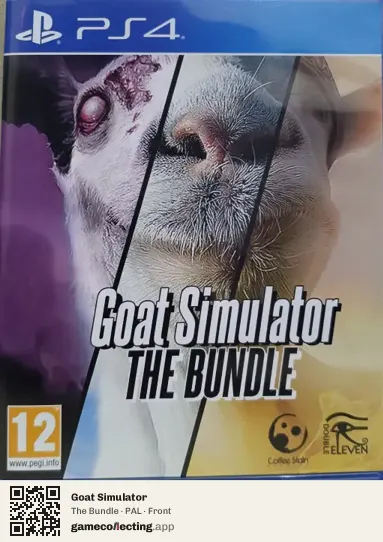 Goat Simulator PlayStation 4, PAL box front