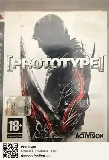 Prototype PlayStation 3, Italy box front