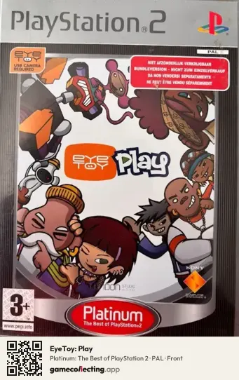 EyeToy: Play PlayStation 2, PAL box front