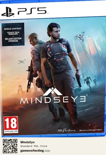 MindsEye PlayStation 5, PAL box front