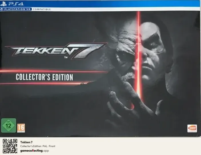 Tekken 7 PlayStation 4, PAL box front