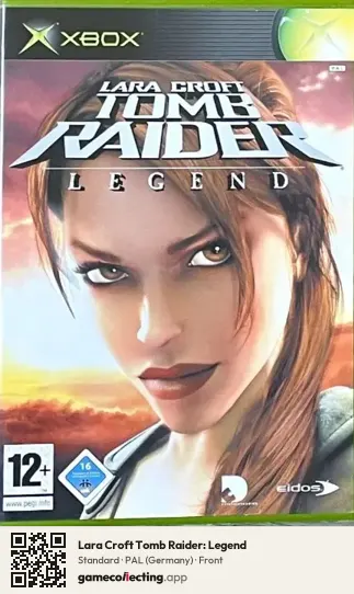 Lara Croft Tomb Raider: Legend Xbox, Germany box front