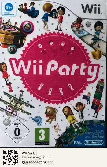 Wii Party Nintendo Wii, Germany box front