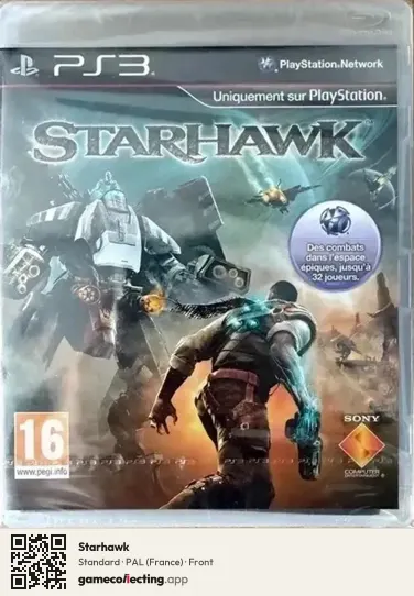 Starhawk PlayStation 3, France box front