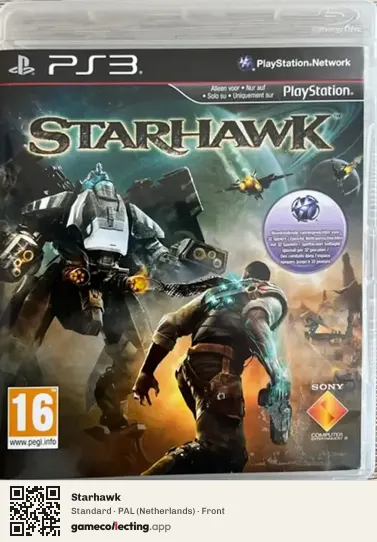 Starhawk PlayStation 3, Netherlands box front