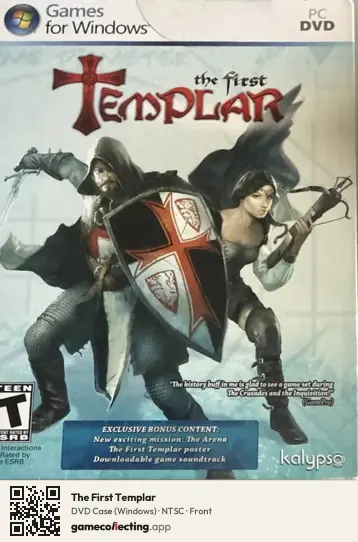 The First Templar Computer, NTSC box front