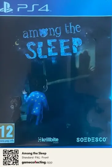 Among the Sleep PlayStation 4, PAL box front