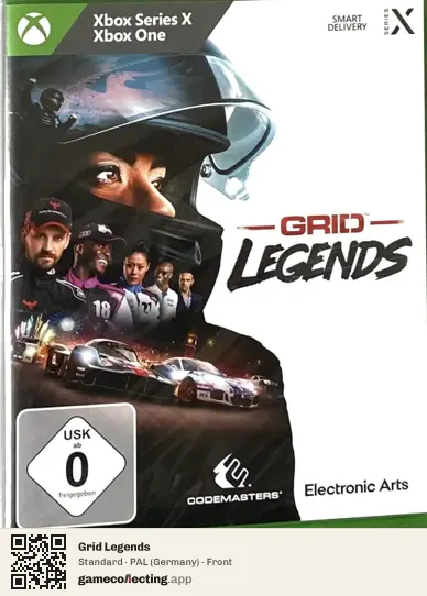 Grid Legends Xbox Series X, Germany box front